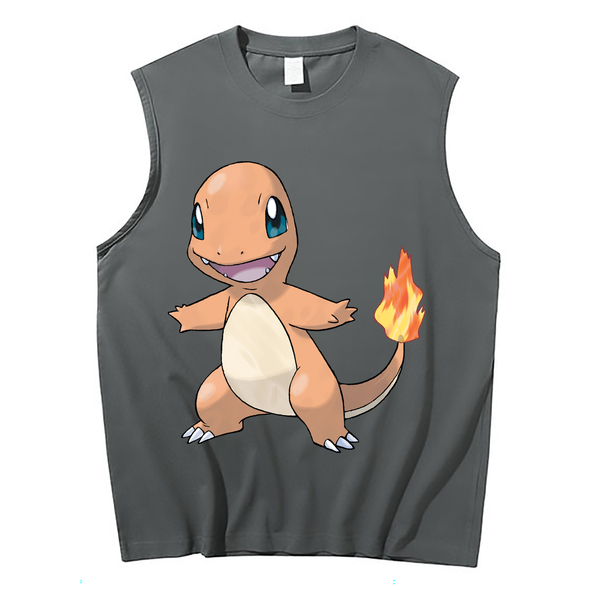 （画像用） ポケットモンスター Pokémon コットン100％タンクトップ（フロントプリント）